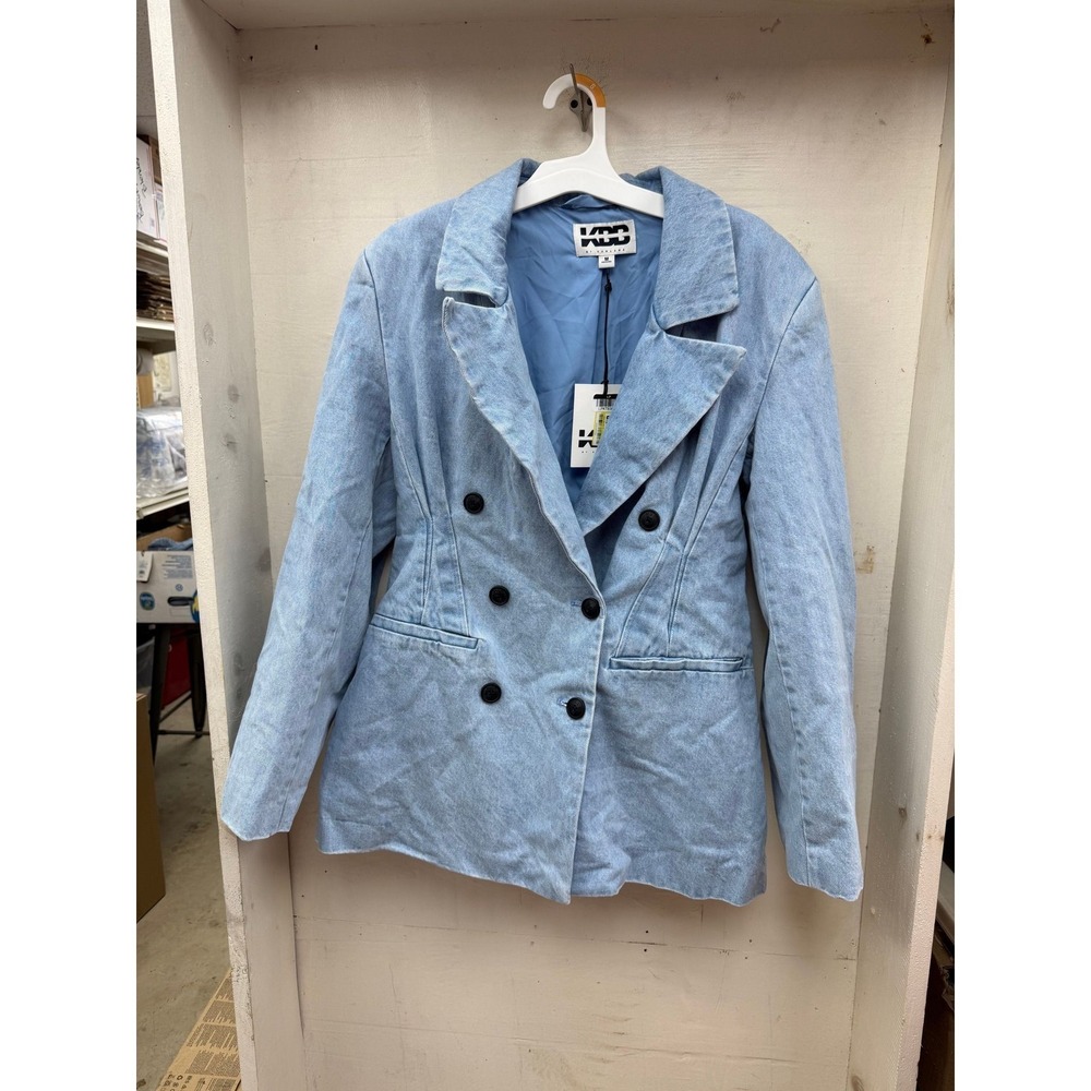 #84 New KBB Women's Jean Jacket Size 2XL